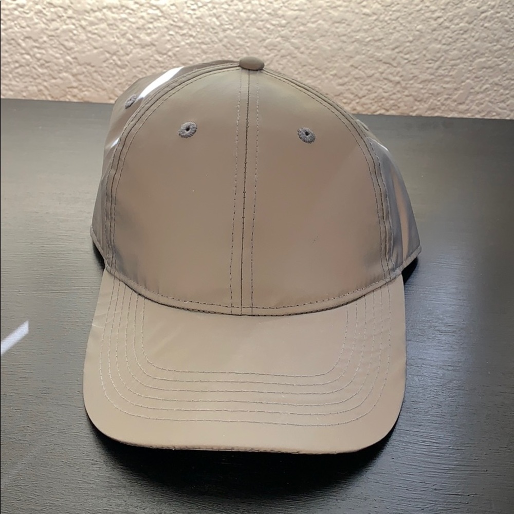 Gray Reflector Hat